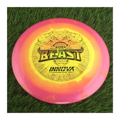 Innova Halo Star Beast with Burst Logo Stock Stamp - 167g - Solid Orangish Pink