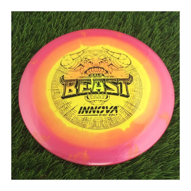 Innova Halo Star Beast with Burst Logo Stock Stamp - 167g - Solid Orangish Pink