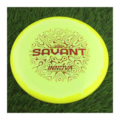 Innova Halo Star Savant with Burst Logo Stock Stamp - 175g - Solid Yellow