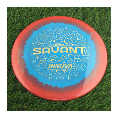 Innova Halo Star Savant with Burst Logo Stock Stamp - 175g - Solid Blood Blue