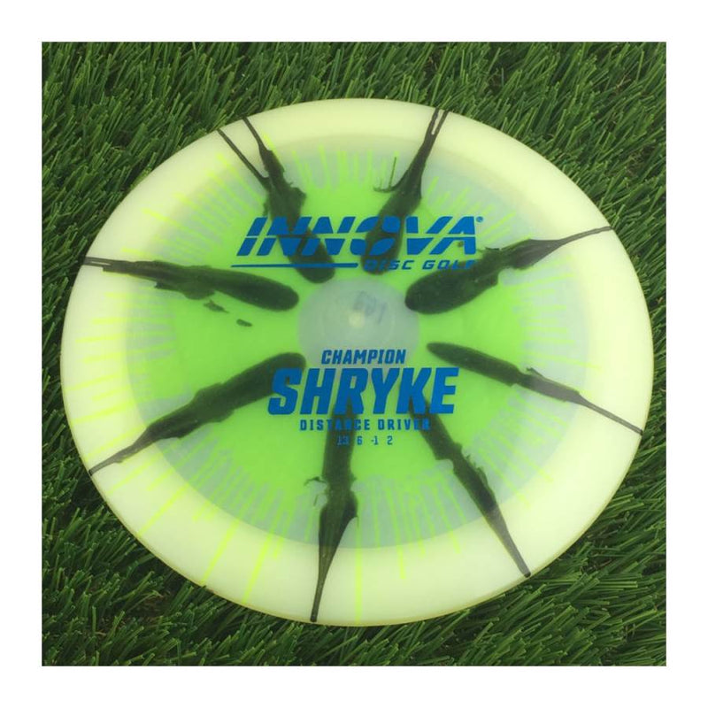 Innova Champion I-Dye Champion Shryke with Burst Logo Stock Stamp - 167g - Translucent Dyed