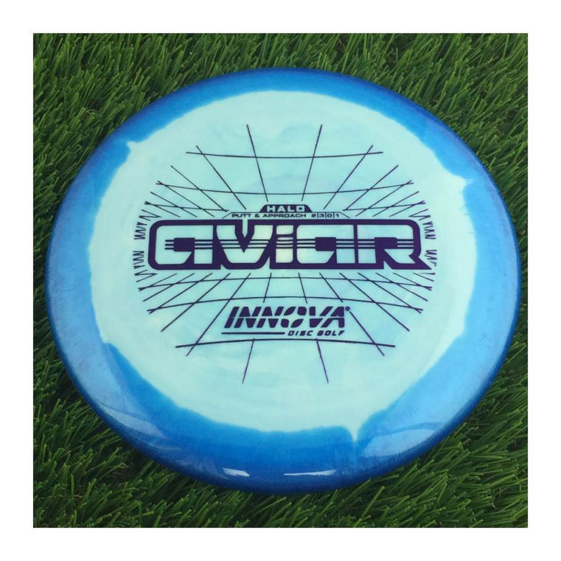 Innova Halo Star Aviar Putter with Burst Logo Stock Stamp - 168g - Solid Blue