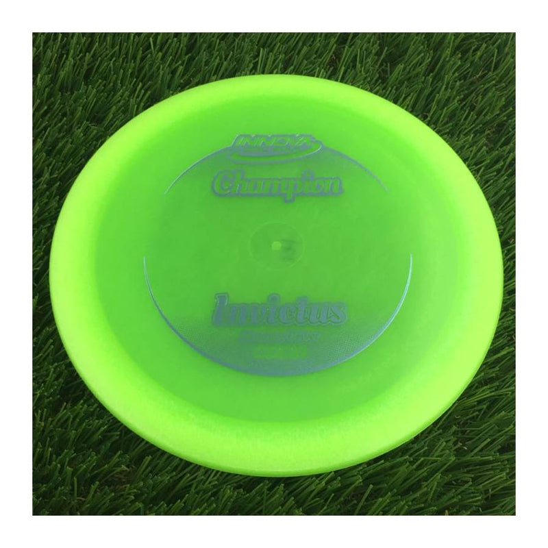 Innova Champion Invictus with Circle Fade Stock Stamp - 171g - Translucent Green