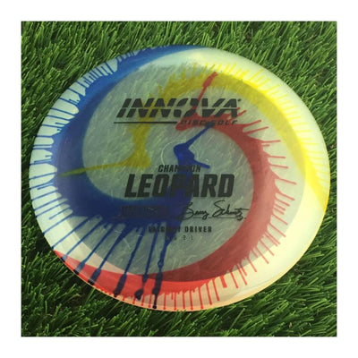 Innova Champion I-Dye Leopard with Burst Logo Barry Schultz 2X World Champion Stamp - 167g - Translucent Dyed