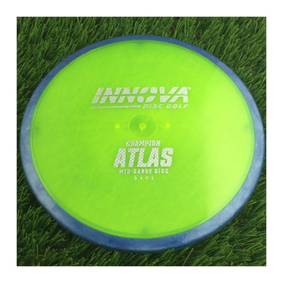 Innova Overmold Champion Atlas with Burst Logo Stock Stamp - 163g - Translucent Yellow