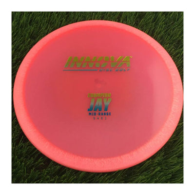 Innova Champion Jay with Burst Logo Stock Stamp - 138g - Translucent Pink