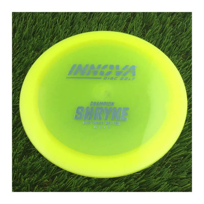 Innova Champion Champion Shryke with Burst Logo Stock Stamp - 156g - Translucent Yellow