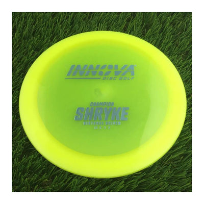 Innova Champion Champion Shryke with Burst Logo Stock Stamp - 156g - Translucent Yellow