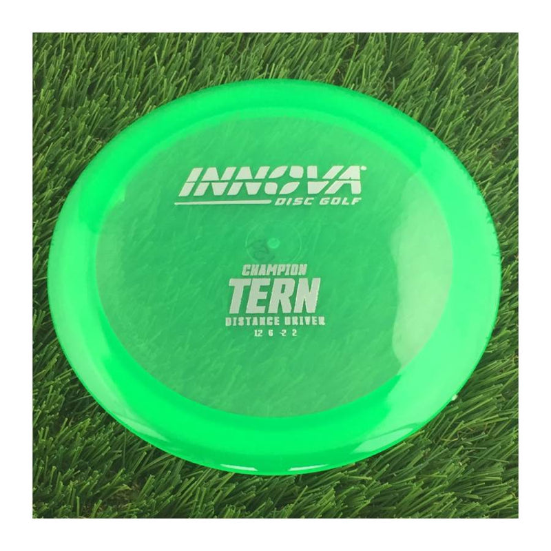 Innova Champion Tern with Burst Logo Stock Stamp - 154g - Translucent Green