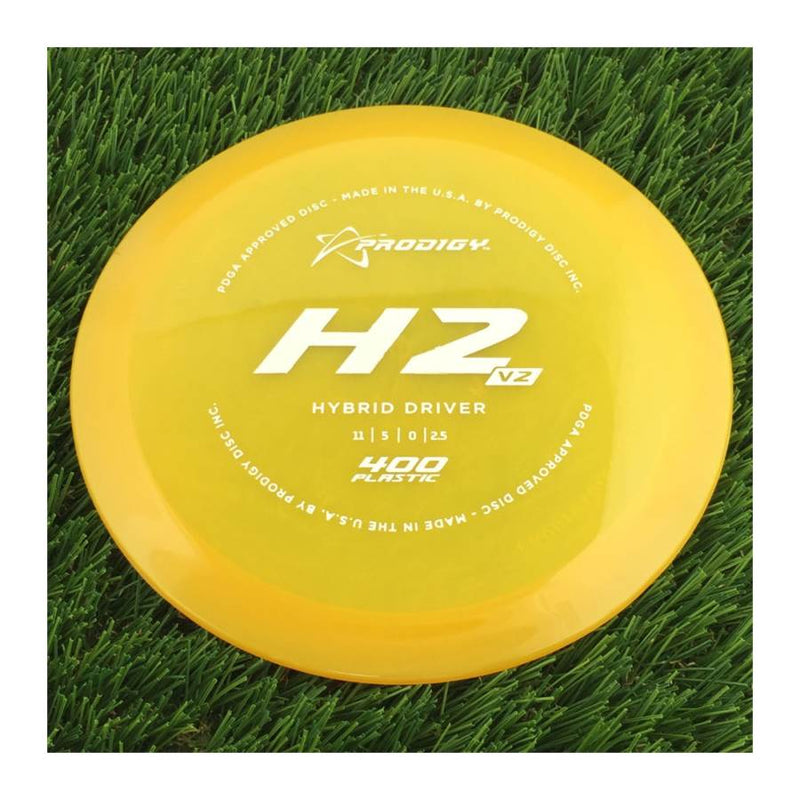 Prodigy 400 H2 V2 - 167g - Translucent Dark Yellow