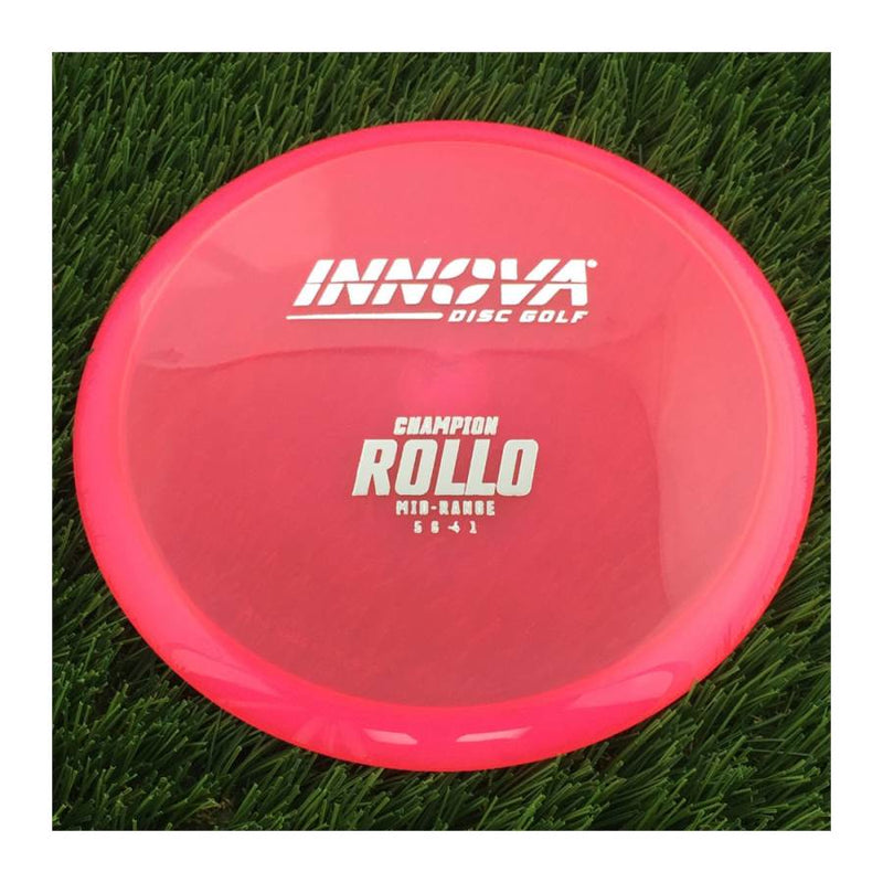 Innova Champion Rollo with Burst Logo Stock Stamp - 168g - Translucent Pink