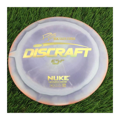 Discraft ESP Nuke with PP 29190 5X Paige Pierce World Champion Stamp - 174g - Solid Grey