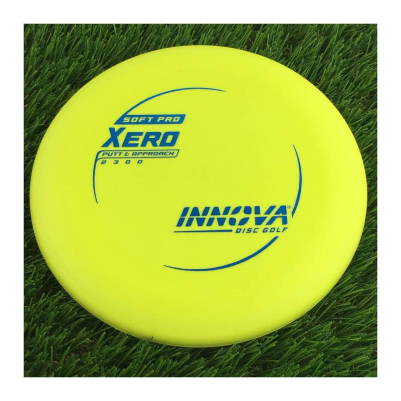 Innova Soft Pro Xero with Burst Logo Stock Character Stamp - 175g - Solid Yellow