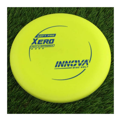 Innova Soft Pro Xero with Burst Logo Stock Character Stamp - 175g - Solid Yellow