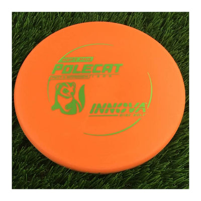 Innova Soft Pro Polecat with Burst Logo Stock Character Stamp - 175g - Solid Orange