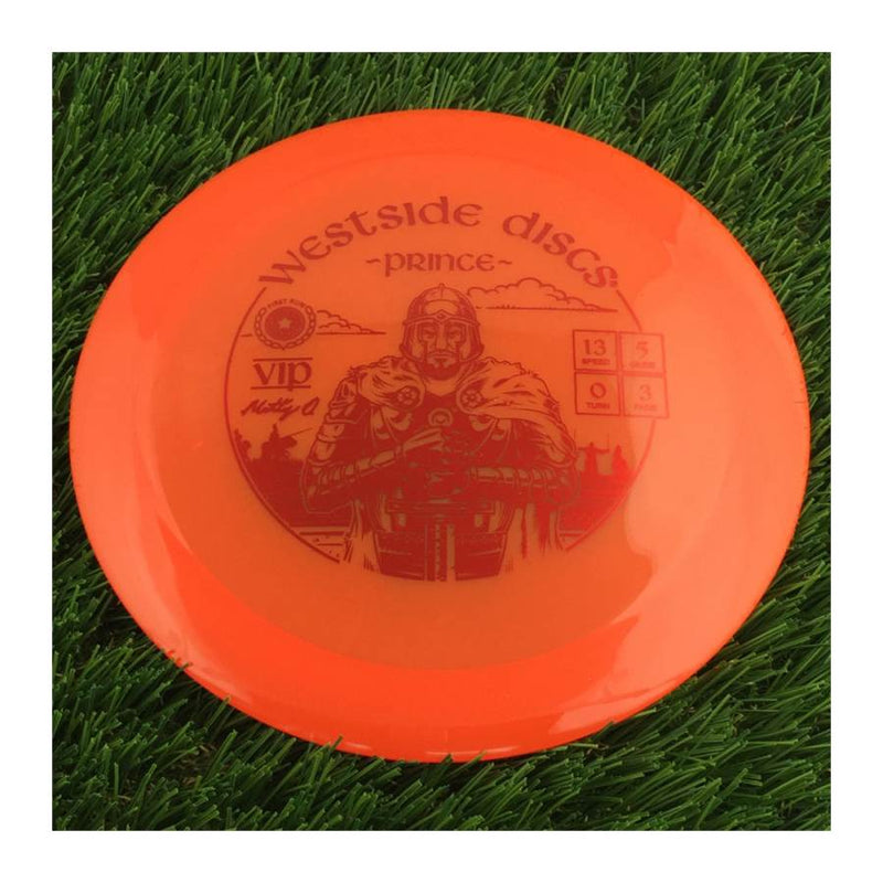 Westside VIP Prince with Matty O Signature - Westside First Run Stamp - 175g - Translucent Orange