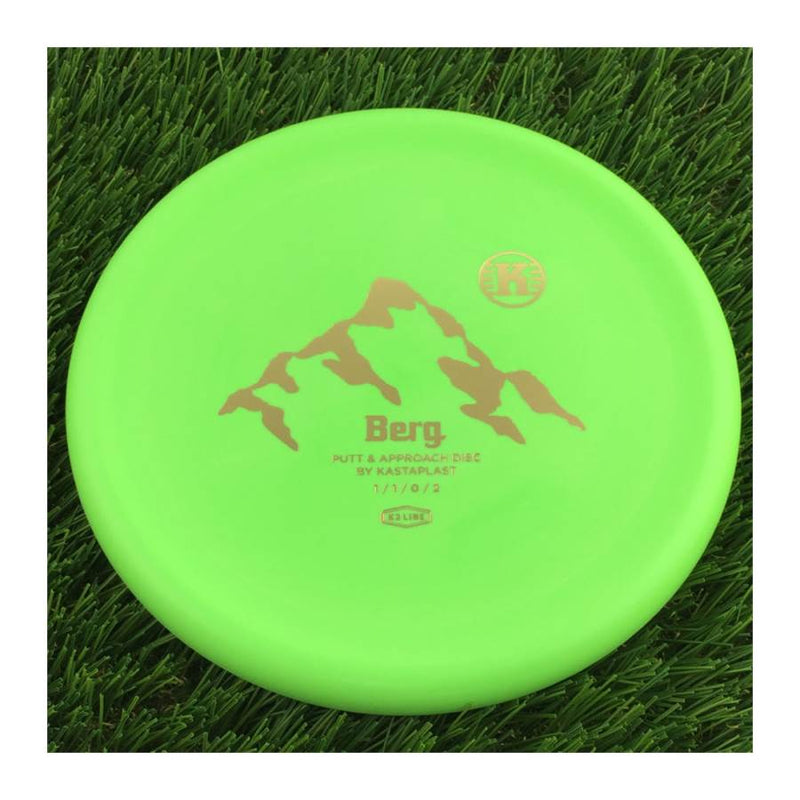 Kastaplast K3 Berg - 174g - Solid Green