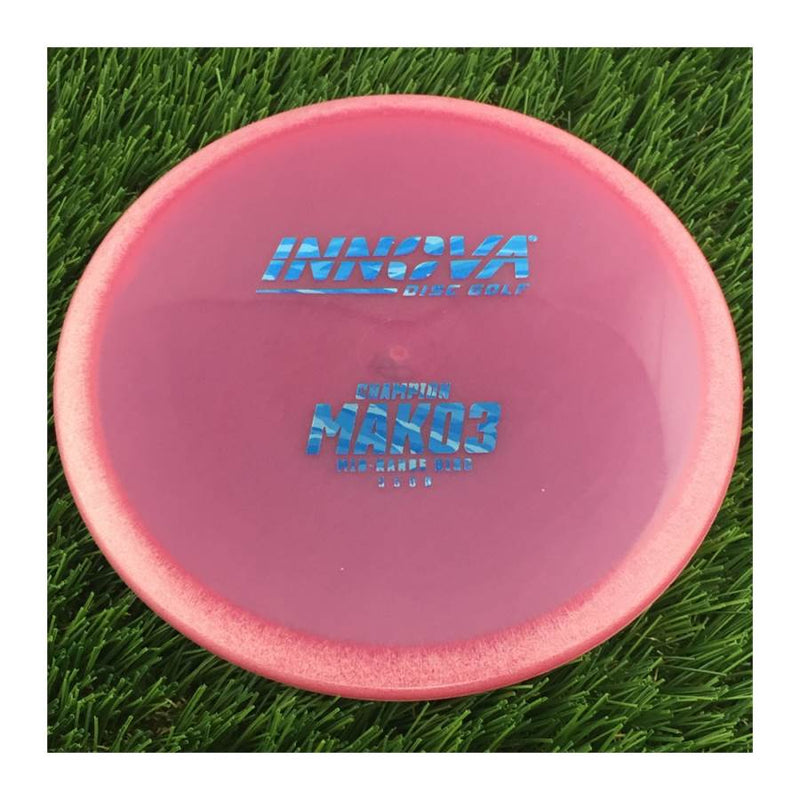 Innova Champion Mako3 with Burst Logo Stock Stamp - 150g - Translucent Pink