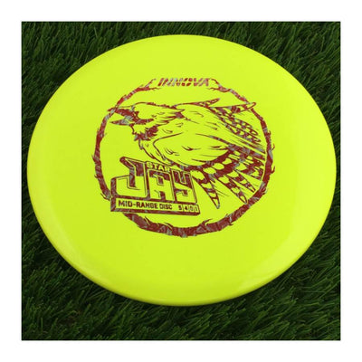 Innova Star Jay with Burst Logo Stock Stamp - 167g Yellow