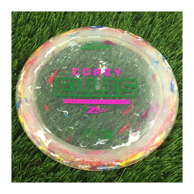 Discraft Jawbreaker Z FLX Force with Corey Ellis 2024 Tour Series Stamp - 172g - Translucent Off Pink