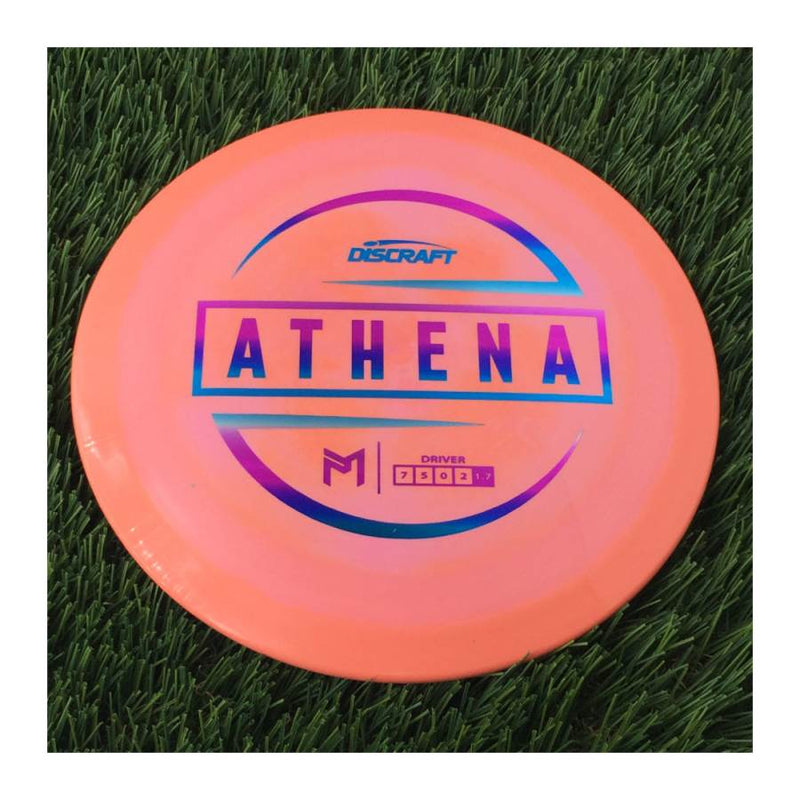 Discraft ESP Athena with PM Logo Stock Stamp Stamp - 172g Orange