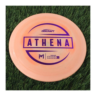 Discraft ESP Athena with PM Logo Stock Stamp Stamp - 172g Pale Orange