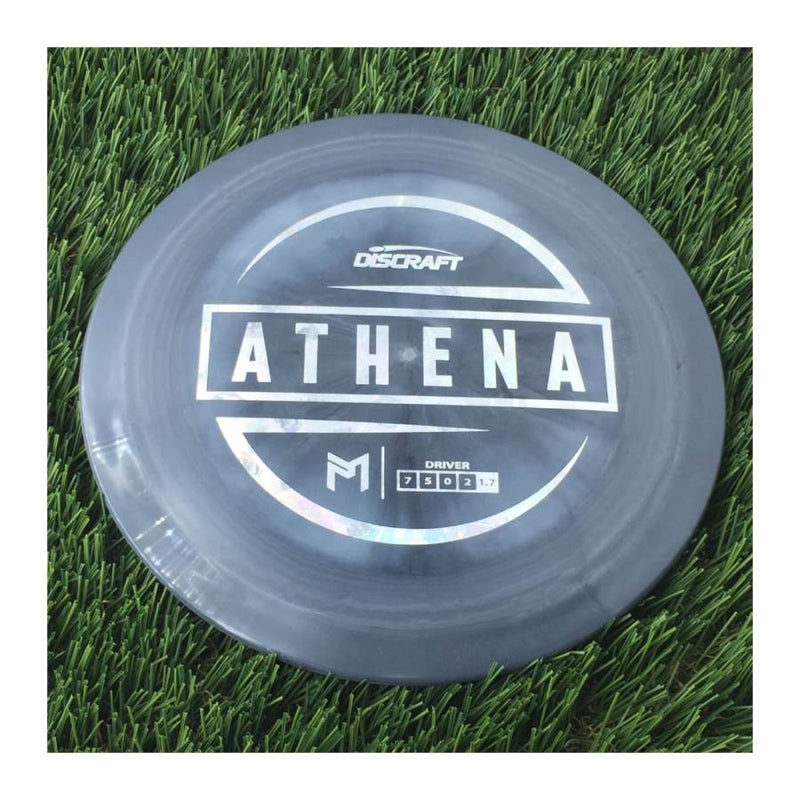 Discraft ESP Athena with PM Logo Stock Stamp Stamp - 174g Dark Grey