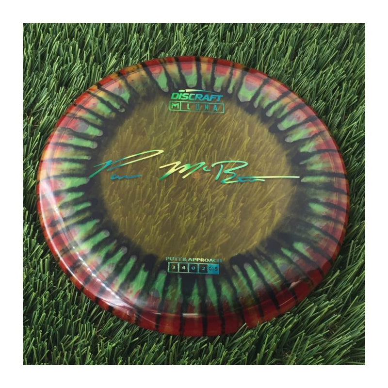 Discraft Elite Z Fly-Dyed Luna with Paul McBeth Large Signature Stamp - 174g - Translucent Dyed