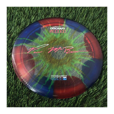 Discraft Elite Z Fly-Dyed Zeus with Paul McBeth Large Signature Stamp - 172g - Translucent Dyed