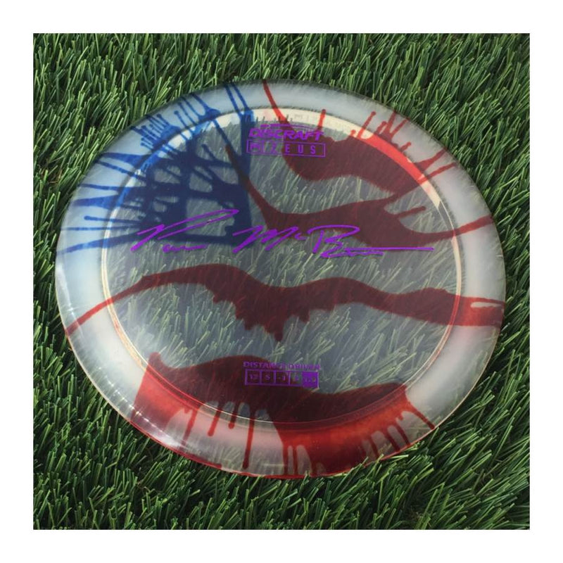 Discraft Elite Z Fly-Dyed Zeus with Paul McBeth Large Signature Stamp