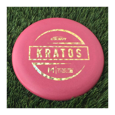 Discraft Jawbreaker/Rubber Blend Kratos with First Run with PM Logo Stamp - 174g Dark Pink