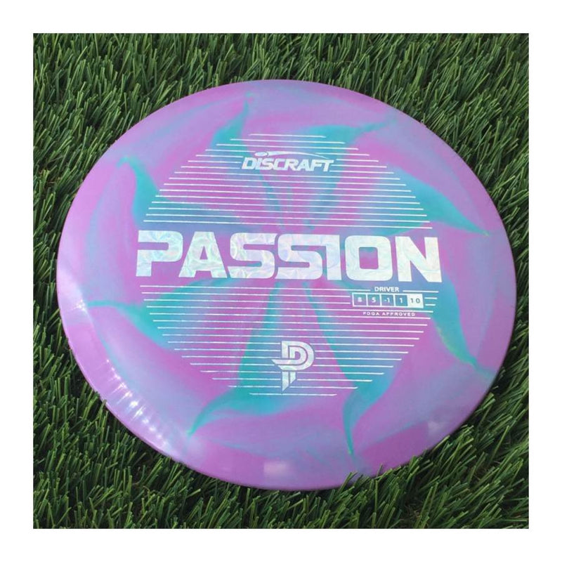 Discraft ESP Passion with PP Logo Stock Stamp Stamp - 172g Blurple