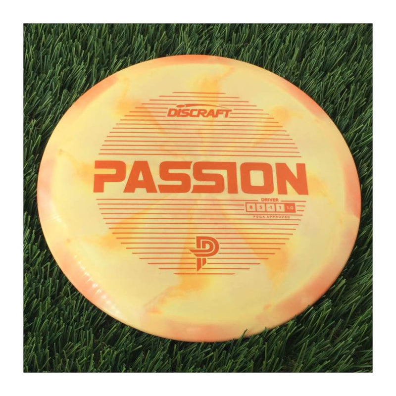 Discraft ESP Passion with PP Logo Stock Stamp Stamp - 172g Orange