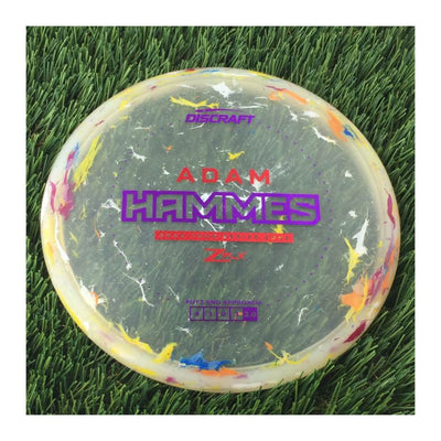 Discraft Jawbreaker Z FLX Zone with Adam Hammes 2024 Tour Series Stamp - 174g - Translucent Varies