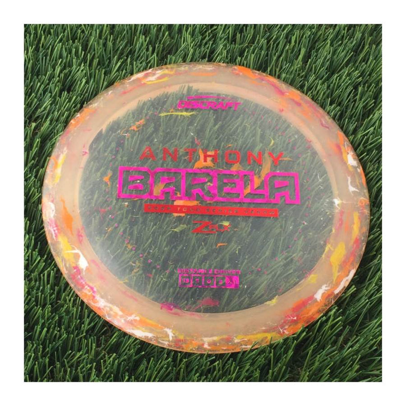 Discraft Jawbreaker Z FLX Venom with Anthony Barela 2024 Tour Series Stamp - 174g - Translucent Varies