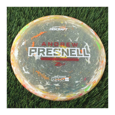 Discraft Jawbreaker Z FLX Swarm with Andrew Presnell 2024 Tour Series Stamp - 176g - Translucent Varies