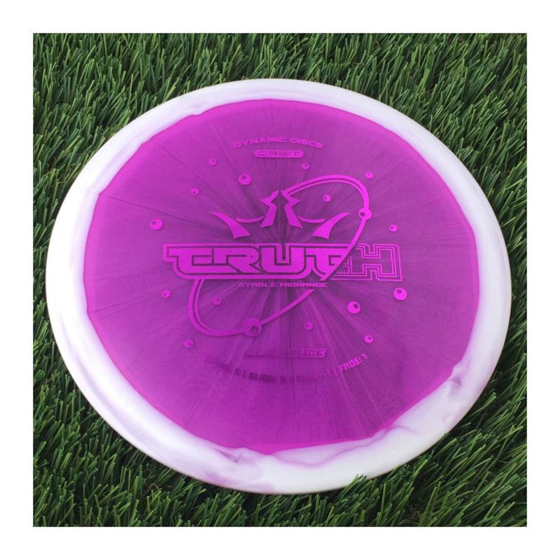 Dynamic Discs Lucid Ice Orbit Truth - 178g - Translucent Purple