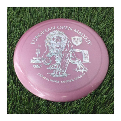 Discmania Forge Function with European Open MMXXIV - July 18-21 Nokia - Tampere, Finland - PDGA Major Stamp - 176g - Translucent Purple