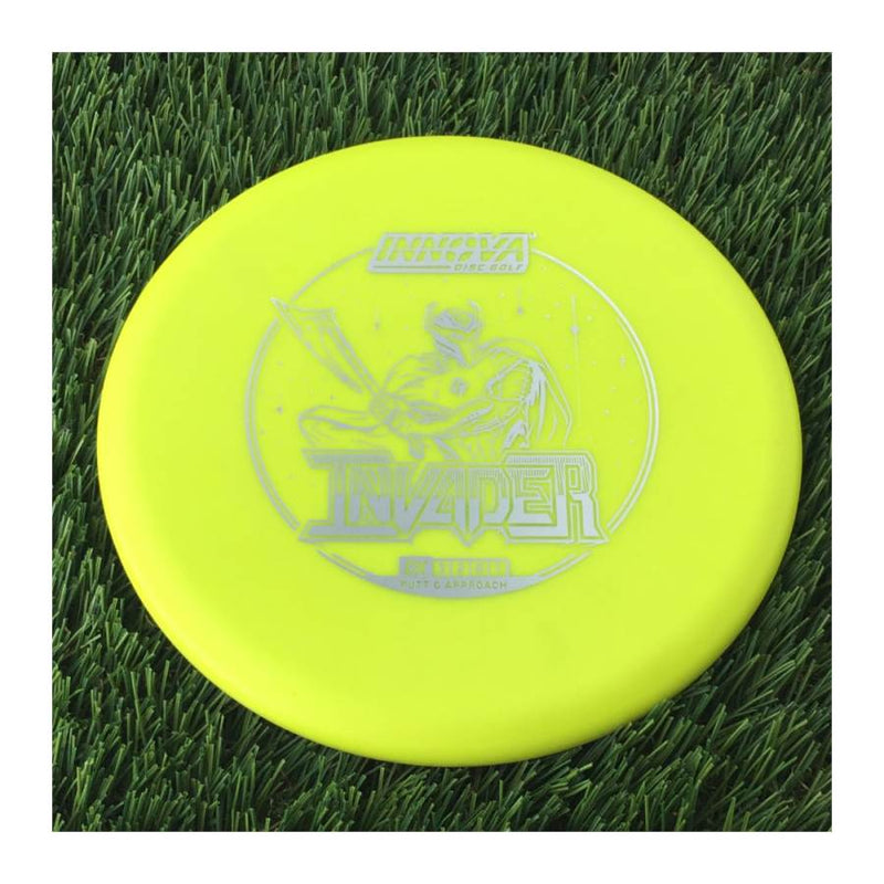 Innova DX Invader with Burst Logo Stock Stamp - 169g Yellow