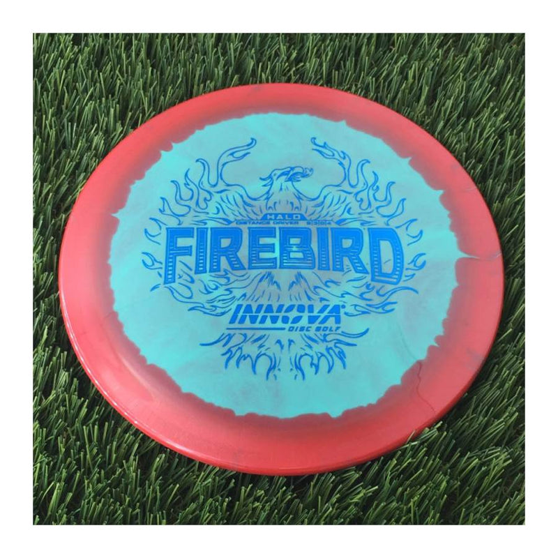 Innova Halo Star Firebird with Burst Logo Stock Stamp - 175g Turquoise Red