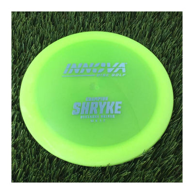 Innova Champion Champion Shryke with Burst Logo Stock Stamp - 139g - Translucent Lime Green