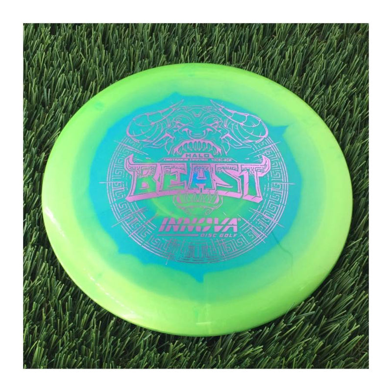 Innova Halo Star Beast with Burst Logo Stock Stamp - 168g Off Green