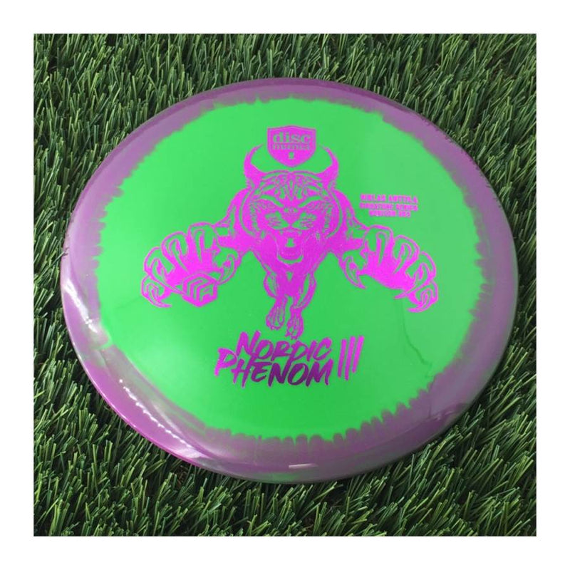 Discmania Horizon S-Line DD3 with Niklas Antilla Signature Series Nordic Phenom III Stamp - 173g Green