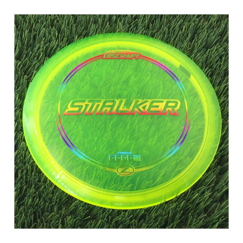 Discraft Elite Z Stalker - 166g - Translucent Neon Yellow