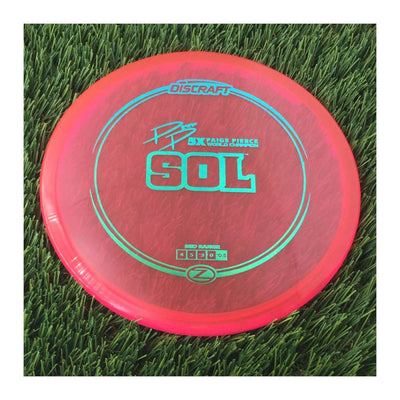 Discraft Elite Z Sol with PP 29190 5X Paige Pierce World Champion Stamp - 169g - Translucent Pink