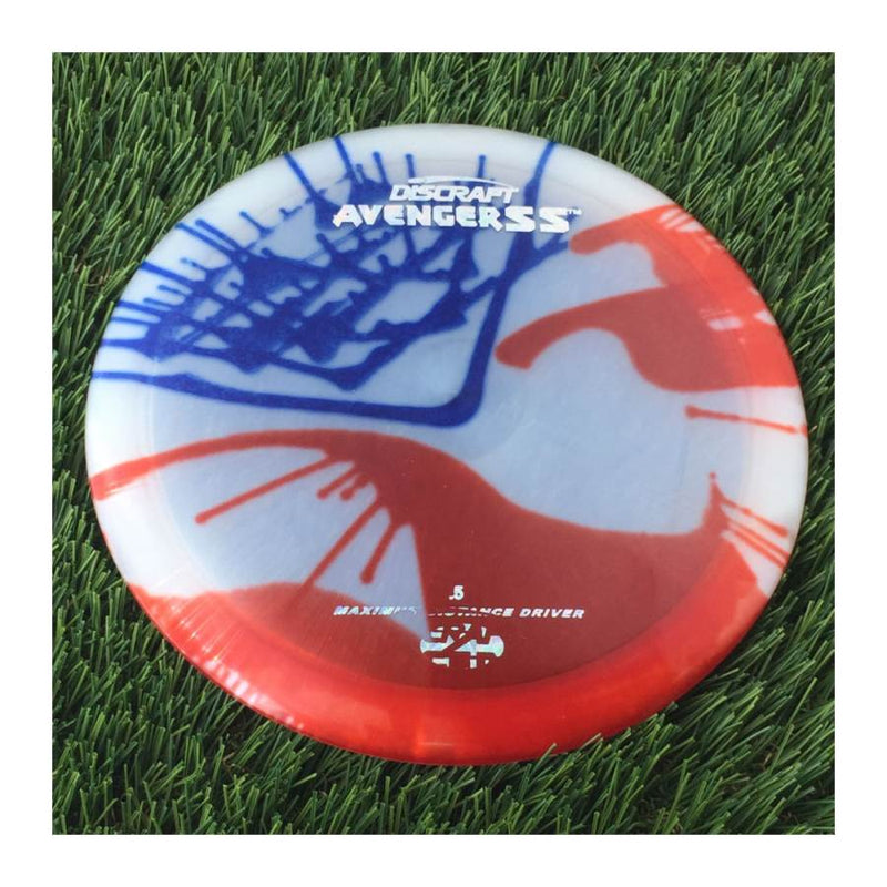 Discraft Elite Z Fly-Dyed Avenger SS - 172g - Translucent Flag