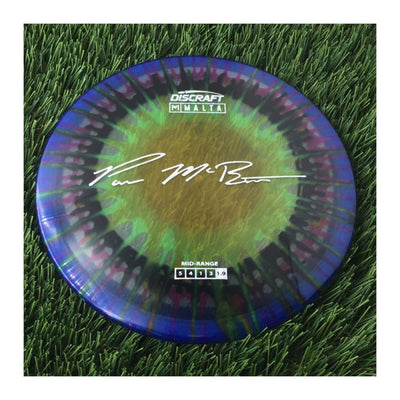 Discraft Elite Z Fly-Dyed Malta with Paul McBeth Large Signature Stamp - 176g - Translucent Dyed