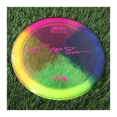 Discraft Elite Z Fly-Dyed Zeus with Paul McBeth Large Signature Stamp - 174g - Translucent Dyed