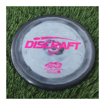 Discraft ESP Zone with Paul McBeth - 6x World Champion Signature Stamp - 172g Dark Grey