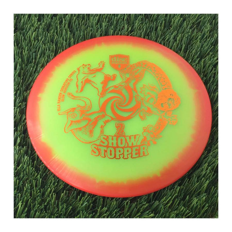 Discmania Horizon C-Line Color Glow FD with Ella Hansen Signature Series Show Stopper 2 Stamp - 176g Pale Green